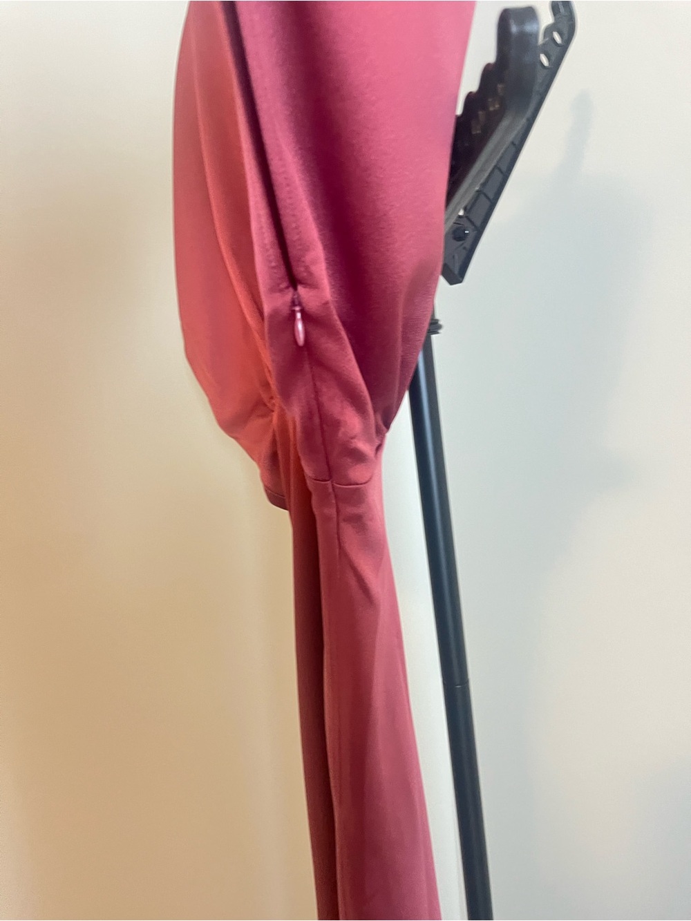 BHLDN Dark Rose Amelia V-Neck Dress - Picture 12 of 15